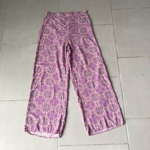 ❤️3X20 LIVE TO BE SPOILED Women Pink Print Pants | M